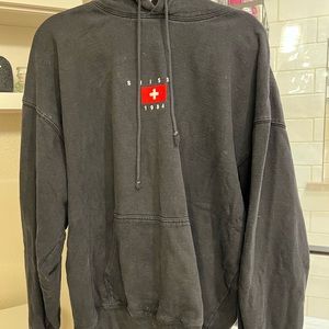 “Suisse 1984” oversized hoodie